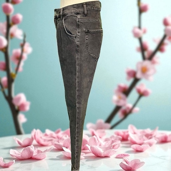 NWOT C/E by Current Elliott ‘Pleated Skinny Jean’ in “Gravity” Wash Size 25 - Picture 7 of 16